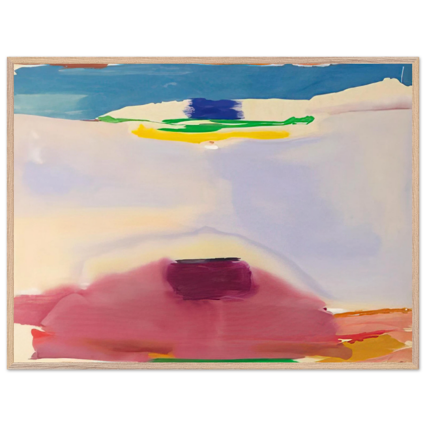 Helen Frankenthaler - Leveling - 1973 Wall art - 30x40 cm / 12x16 inches - Fine Art Poster-canvas - -