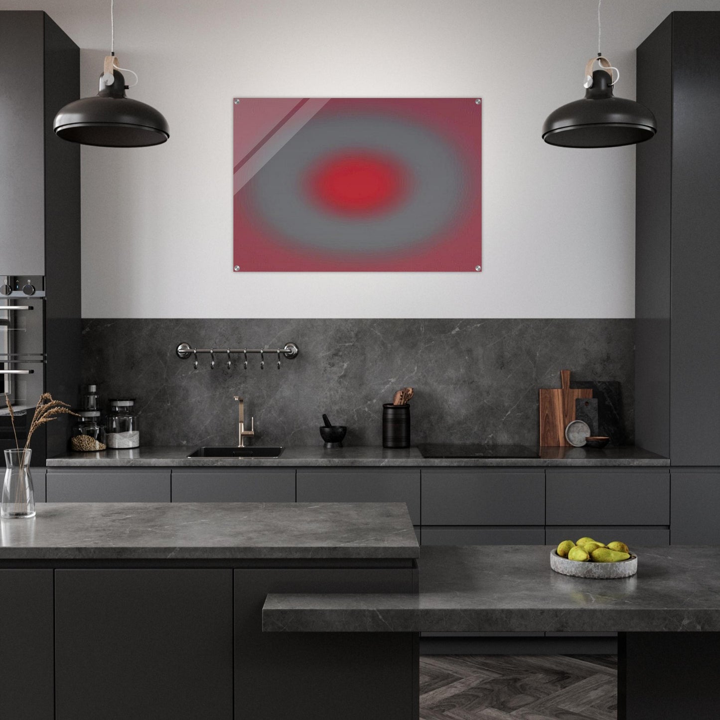 M56 - 1970 - Wojciech Fangor Acrylic Print - 70x100 cm / 28x40″ inches | Wojciech Fangor Wall Art | Wojciech Fangor Prints