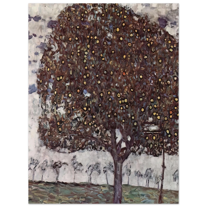 Gustav Klimt - APPLE TREE II  75x100 cm / 30x40inches Fine Art Poster