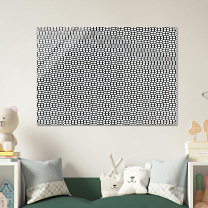 Untitled Verticals and Horizontals - 1970 - Francois Morellet Acrylic Print - 70x100 cm / 28x40″ inches
