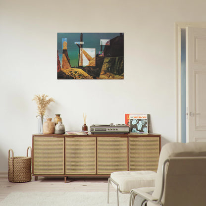 The Anti-Pope - Max Ernst Brushed Aluminum Print - 70x100 cm / 28x40 inches | Max Ernst Aluminum Print | Max Ernst Prints