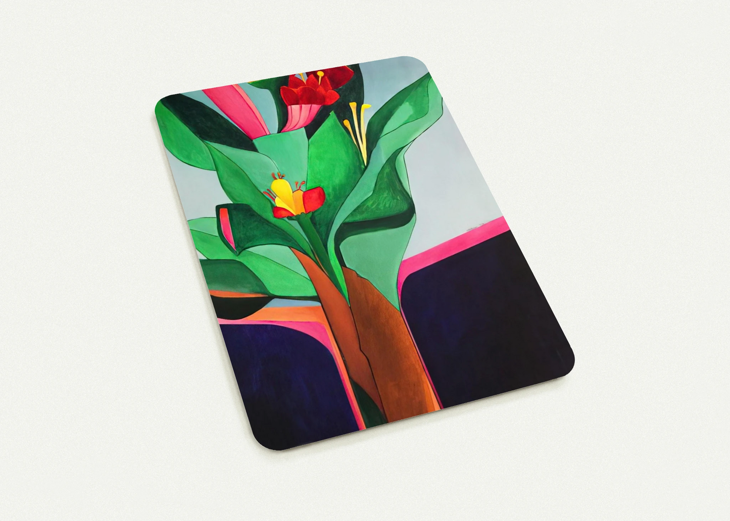 Flores - 1971 By Aldemir Martins Pack of 10 Post Cards | Aldemir Martins Post Cards | A6 (10.5 x 14.8 cm) - 4.1 x 5.8 inches