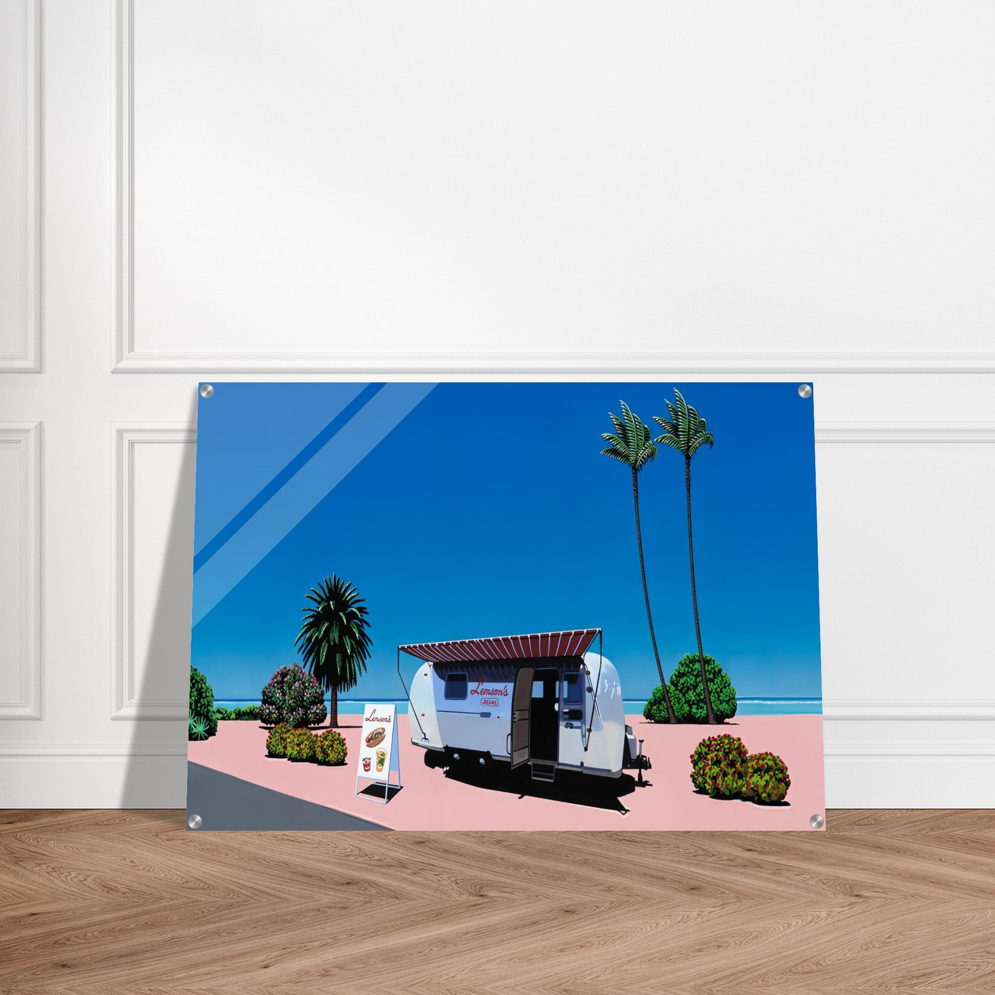 Lemson's Beams - Hiroshi Nagai Acrylic Print - 70x100 cm / 28x40″ inches | Hiroshi Nagai Wall Art | Hiroshi Nagai Prints