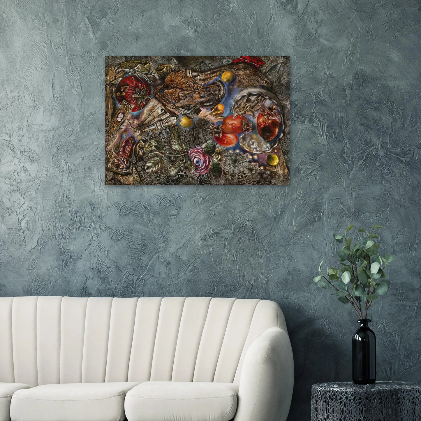 4531 728230 - Ivan Albright Brushed Aluminum Print - 70x100 cm / 28x40 inches | Ivan Albright Aluminum Print | Ivan Albright Prints