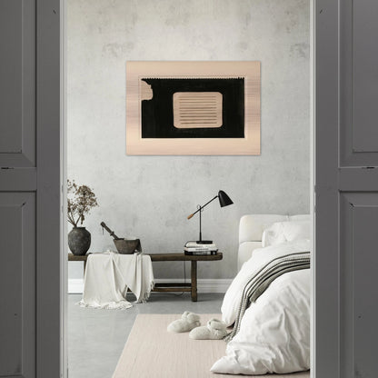Untitled - 1962 - Donald Judd Brushed Aluminum Print - 70x100 cm / 28x40 inches | Donald Judd Aluminum Print | Donald Judd Prints