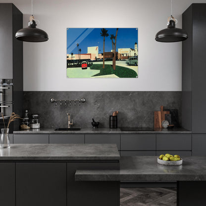 In the beginning Stonestown - Hiroshi Nagai Acrylic Print - 70x100 cm / 28x40″ inches | Hiroshi Nagai Wall Art | Hiroshi Nagai Prints