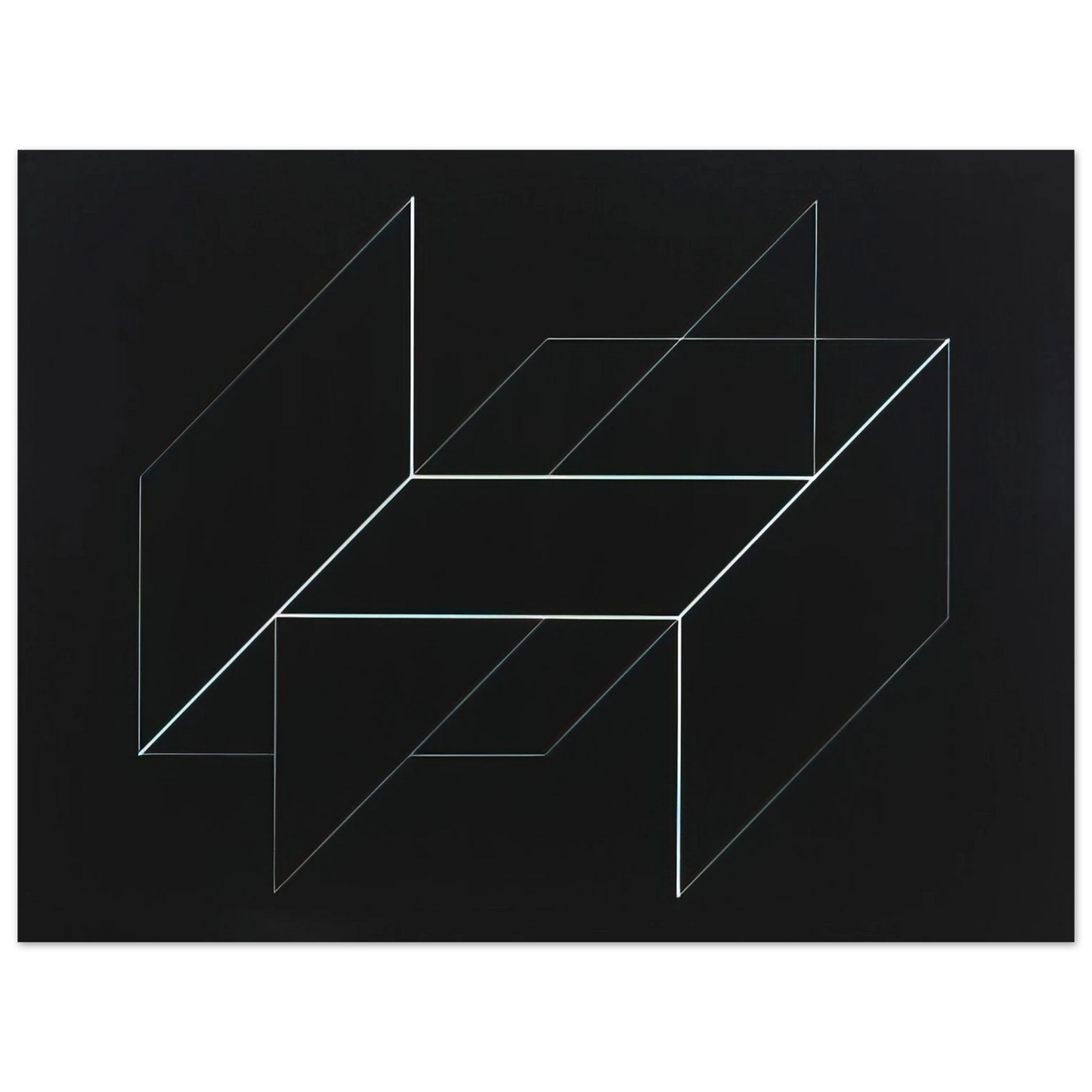 Josef Albers - STRUCTURAL CONSTELLATION 1950 0  75x100 cm / 30x40inches Fine Art Poster