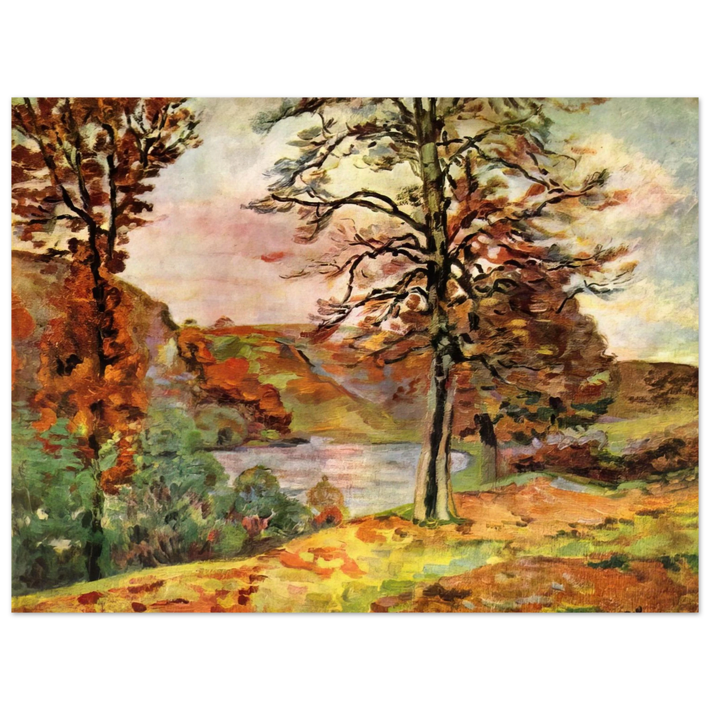 Armand Guillaumin - Landscape - 1870  75x100 cm / 30x40inches Fine Art Poster