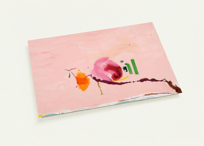 Flirt - 1995 By Helen Frankenthaler Pack of 10 Post Cards | Helen Frankenthaler Post Cards | A6 (10.5 x 14.8 cm) - 4.1 x 5.8 inches