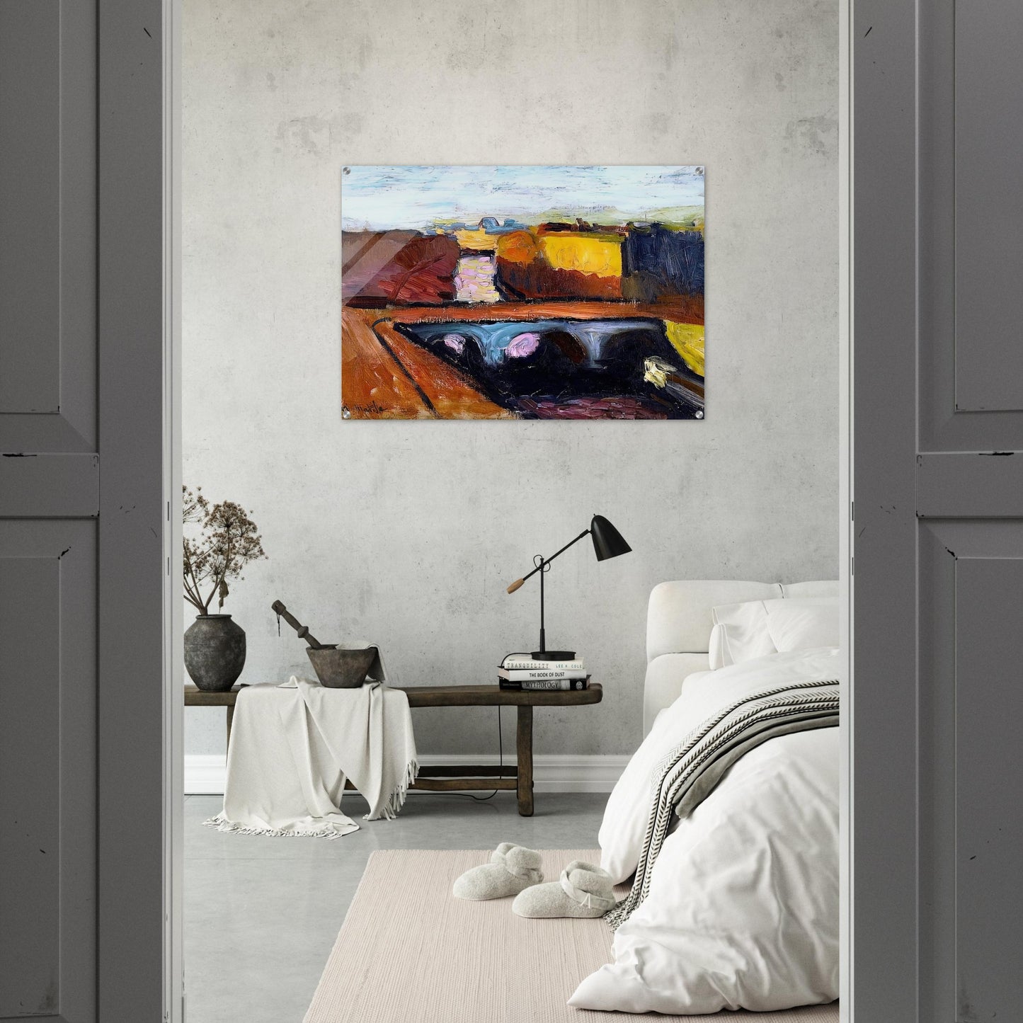 VIEW OF THE SEINE THE PONT SAINT MICHEL 1904 - Henri Matisse Acrylic Print - 70x100 cm / 28x40″ inches | Henri Matisse Wall Art | Henri Matisse Prints