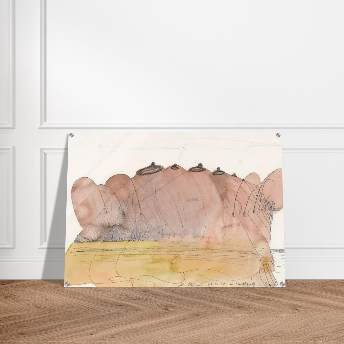 Untitled - 1974 - Dieter Roth Acrylic Print - 70x100 cm / 28x40″ inches