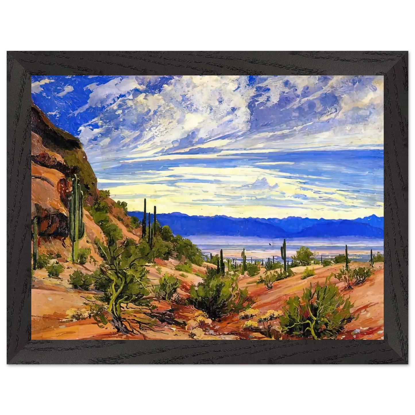 Maynard Dixon - WASHOE WICKIUP 1919 Wall art - 45x60 cm / 18x24 Inches - Fine Art Poster - -