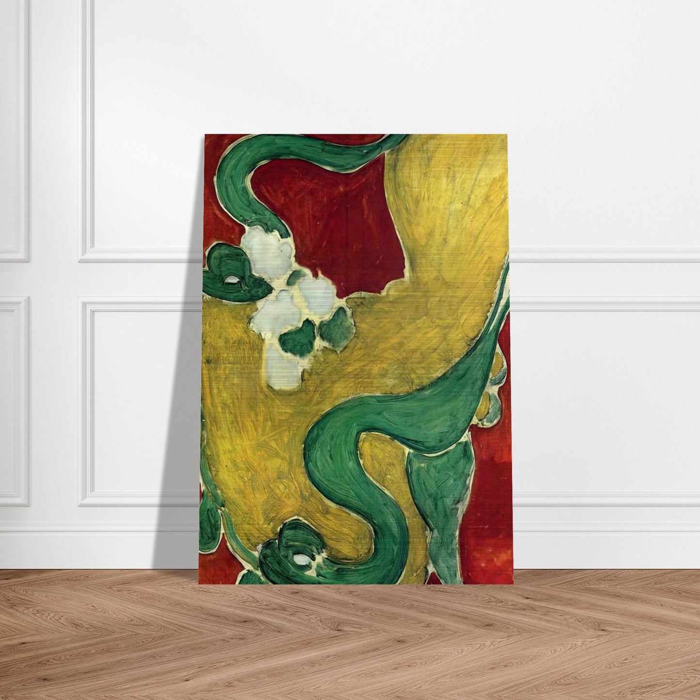 THE RACAILLE CHAIR 1946 - Henri Matisse Brushed Aluminum Print - 70x100 cm / 28x40 inches | Henri Matisse Aluminum Print | Henri Matisse Prints