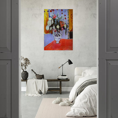 A BUNCH OF FLOWERS 1907 - Henri Matisse Brushed Aluminum Print - 70x100 cm / 28x40 inches | Henri Matisse Aluminum Print | Henri Matisse Prints