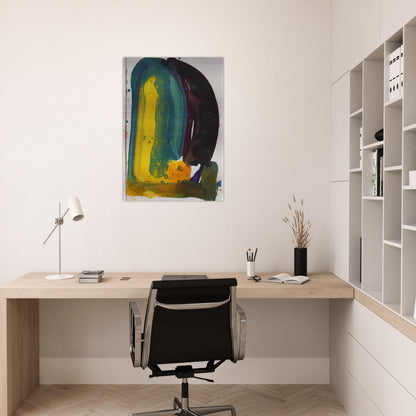 Sculpture Drawing, SF64-571 - Sam Francis Brushed Aluminum Print - 70x100 cm / 28x40 inches | Sam Francis Aluminum Print | Sam Francis Prints