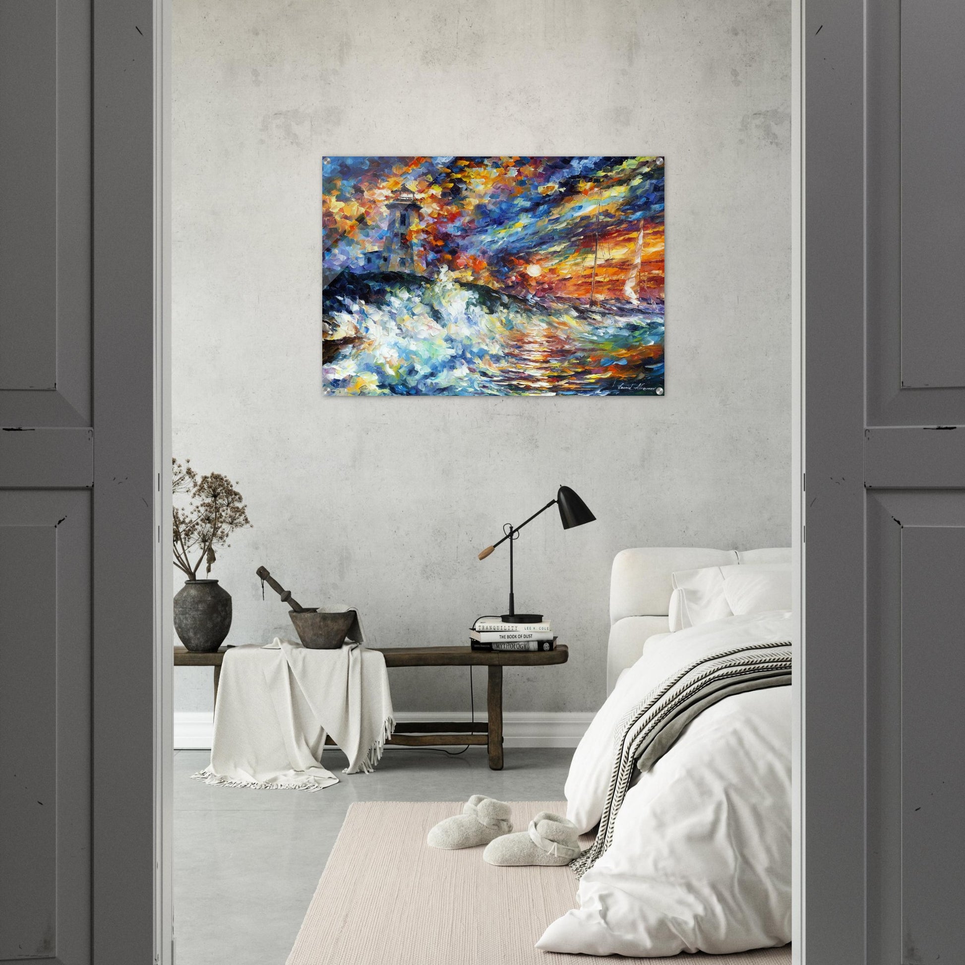 Leonid Afremov - Leonid Afremov Acrylic Print - 70x100 cm / 28x40″ inches | Leonid Afremov Wall Art | Leonid Afremov Prints