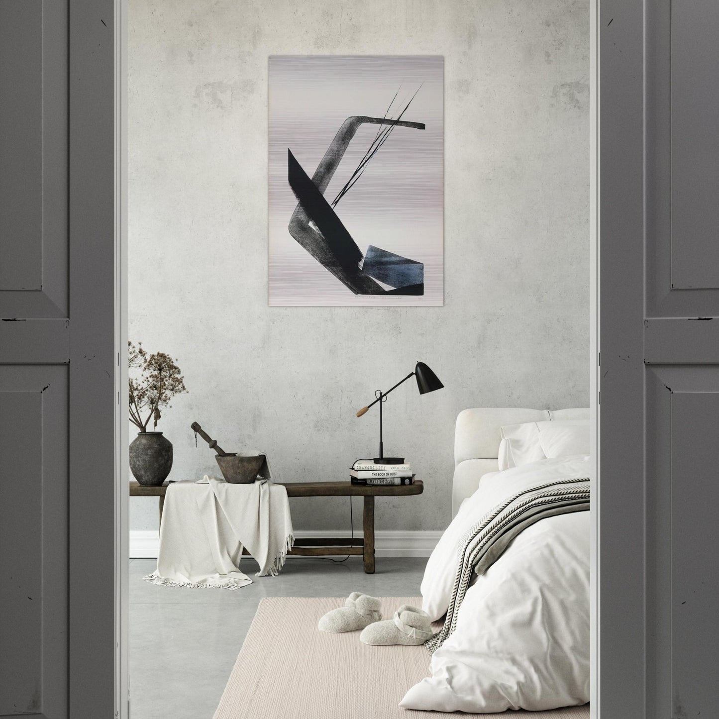 Reminiscence - 1984 - Toko Shinoda Brushed Aluminum Print - 70x100 cm / 28x40 inches | Toko Shinoda Aluminum Print | Toko Shinoda Prints