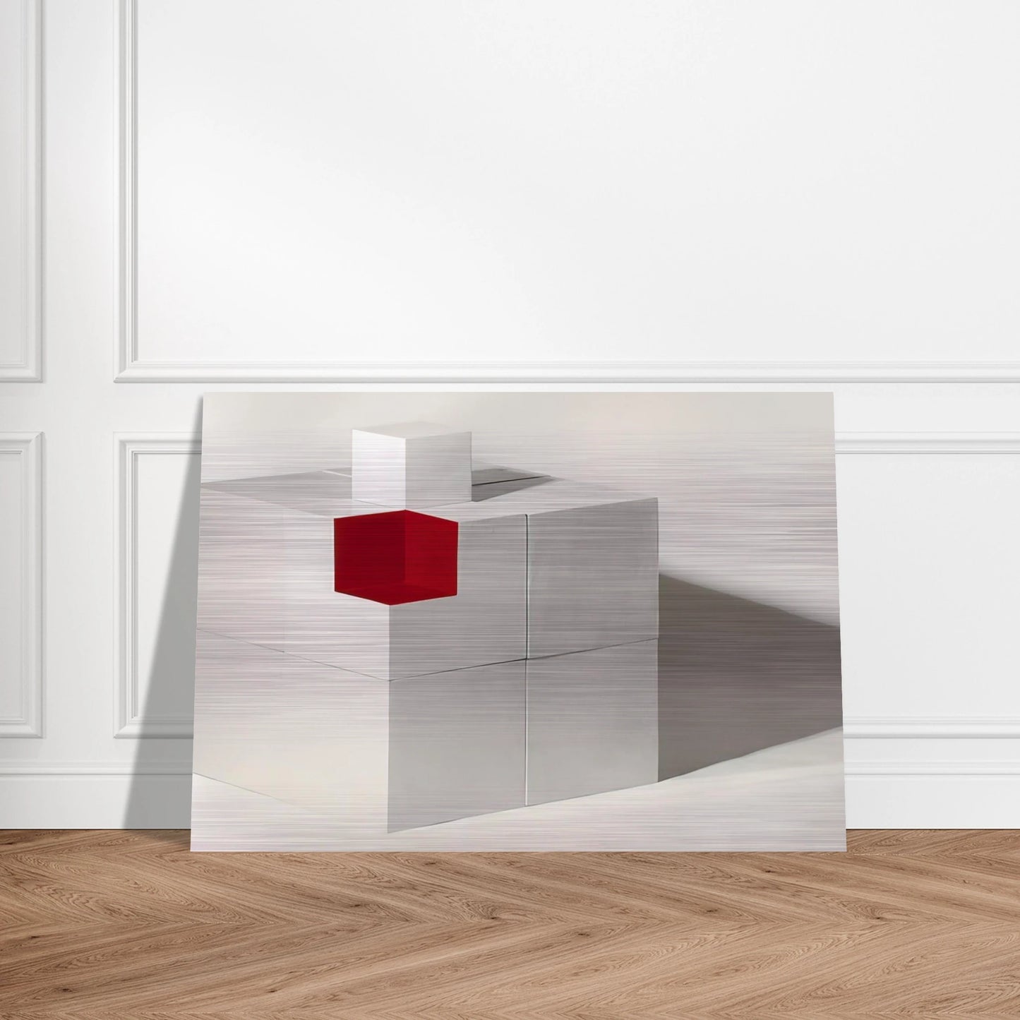 Eye of Guara. # 6 - 1983 - Lygia Pape Brushed Aluminum Print - 70x100 cm / 28x40 inches | Lygia Pape Aluminum Print | Lygia Pape Prints