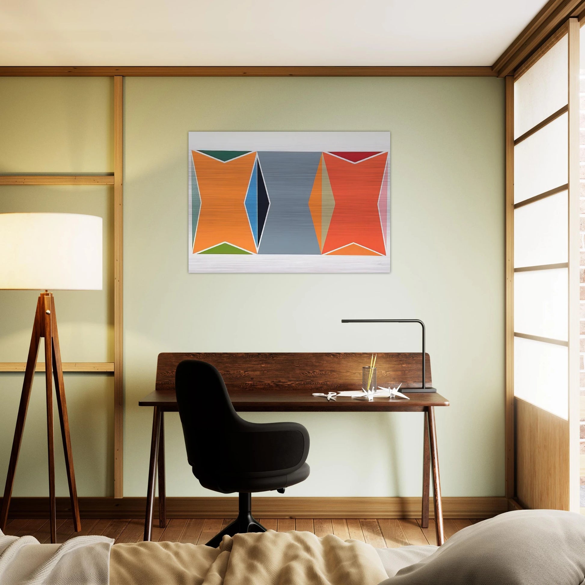 Untitled 1 - 1979 - Larry Zox Brushed Aluminum Print - 70x100 cm / 28x40 inches | Larry Zox Aluminum Print | Larry Zox Prints