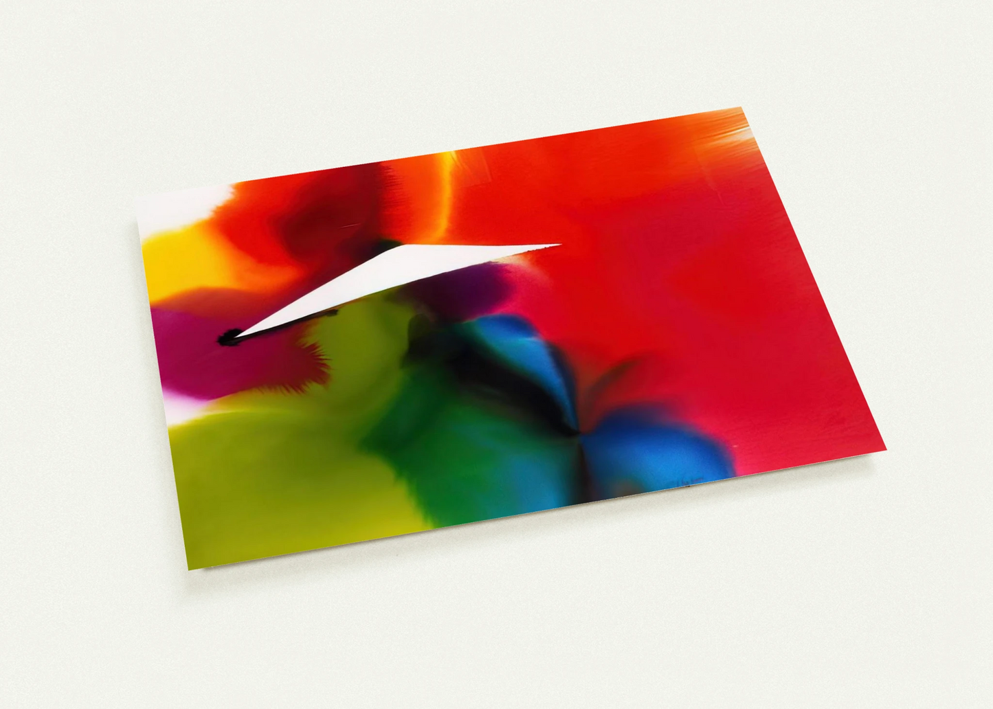 Phenomena French West Indies - Color Field Painting, Lyrical Abstraction By Paul Jenkins Pack of 10 Post Cards | Paul Jenkins Post Cards | A6 (10.5 x 14.8 cm) - 4.1 x 5.8 inches