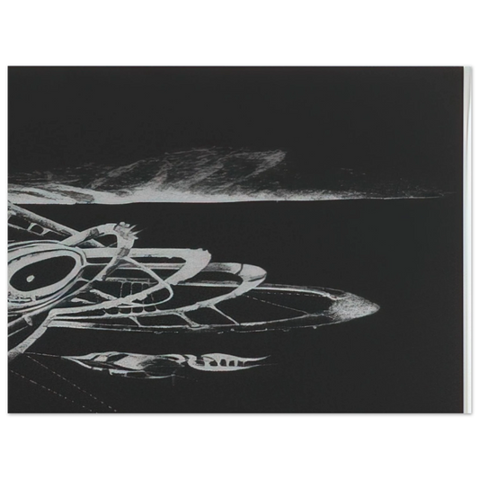 Lee Bontecou - UNTITLED FROM THE NEW YORK COLLECTION FOR STOCKHOLM 1973  75x100 cm / 30x40inches Fine Art Poster