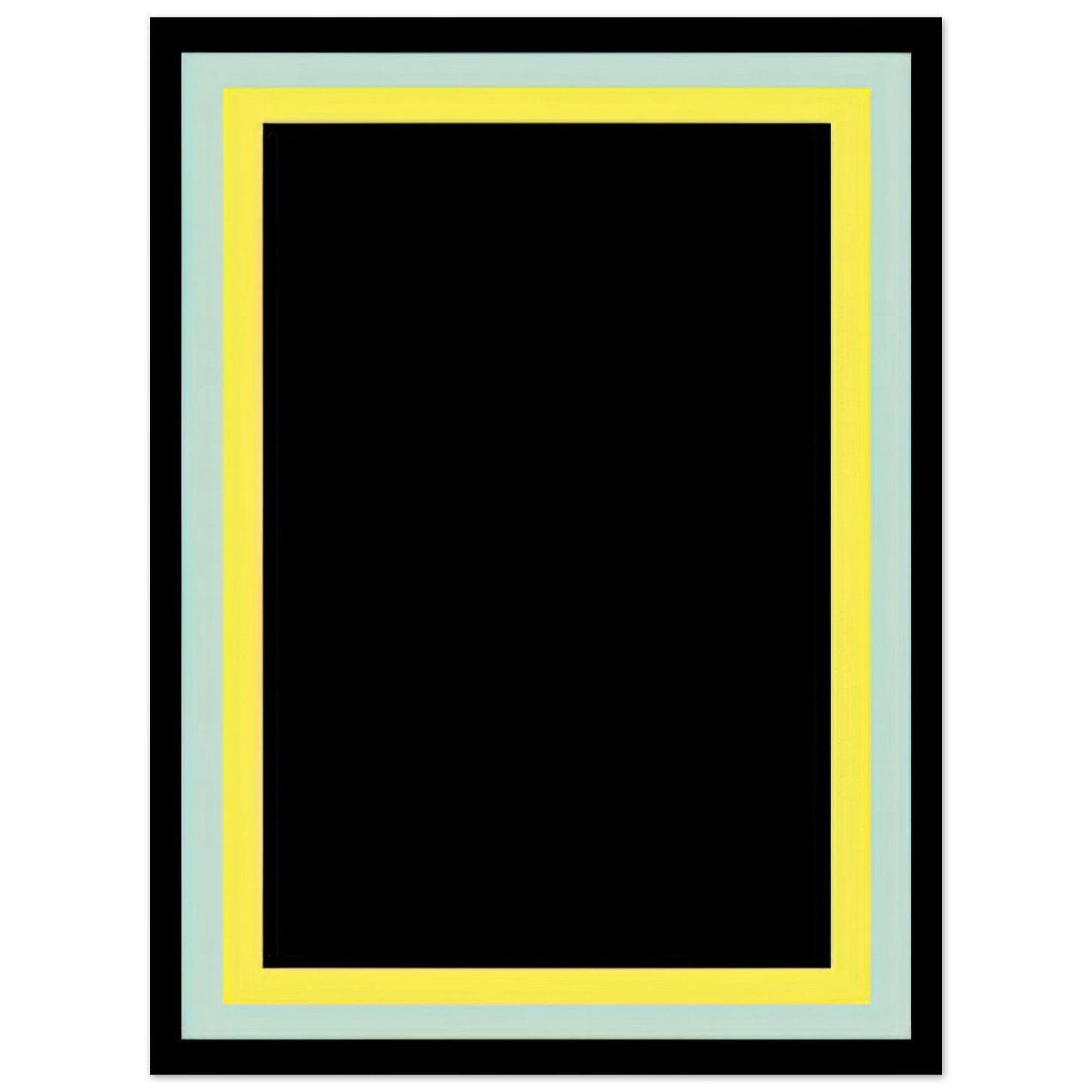 Ronnie Landfield - Series Painting 8 - 1966  75x100 cm / 30x40inches Fine Art Poster
