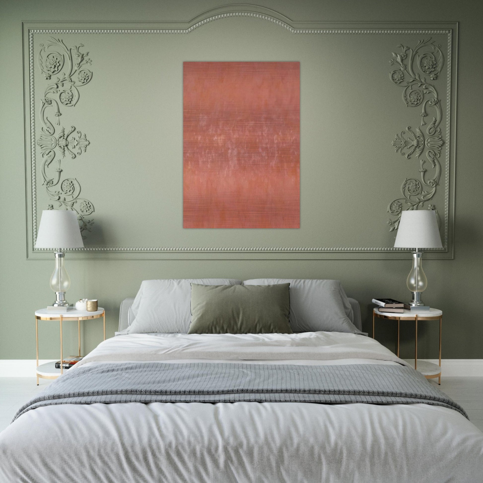 Roman Painting XVIII - Marcia Hafif Brushed Aluminum Print - 70x100 cm / 28x40 inches | Marcia Hafif Aluminum Print | Marcia Hafif Prints
