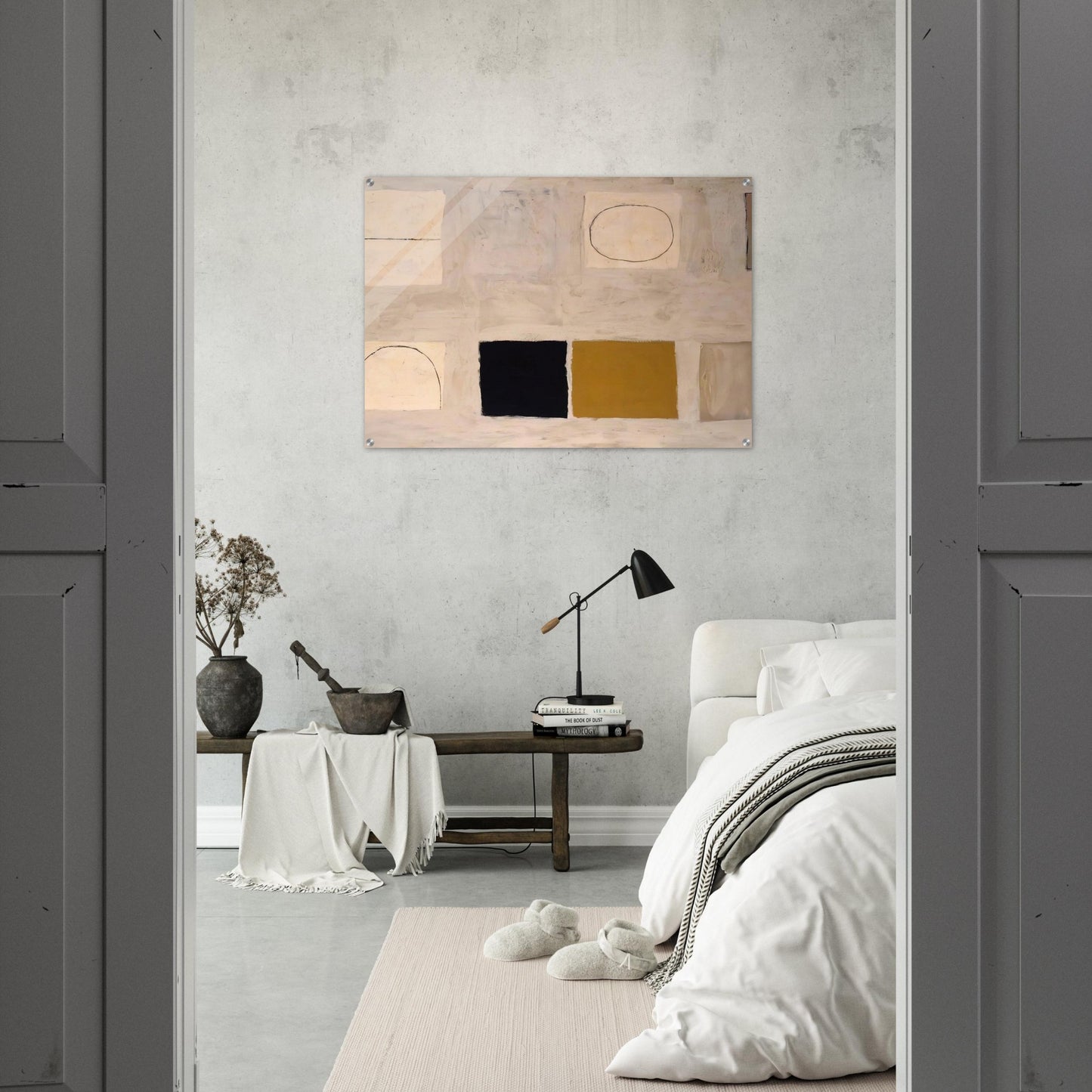 Morning in Mykonos - 1960 - William Scott Acrylic Print - 70x100 cm / 28x40″ inches