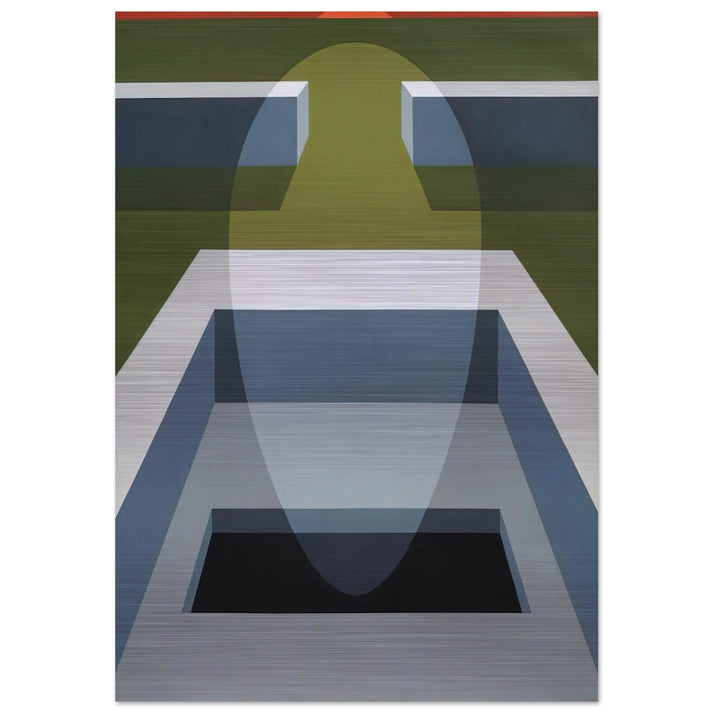 Transection No. 7 - 1970 - Clarence Holbrook Carter Brushed Aluminum Print - 70x100 cm / 28x40 inches | Clarence Holbrook Carter Aluminum Print | Clarence Holbrook Carter Prints