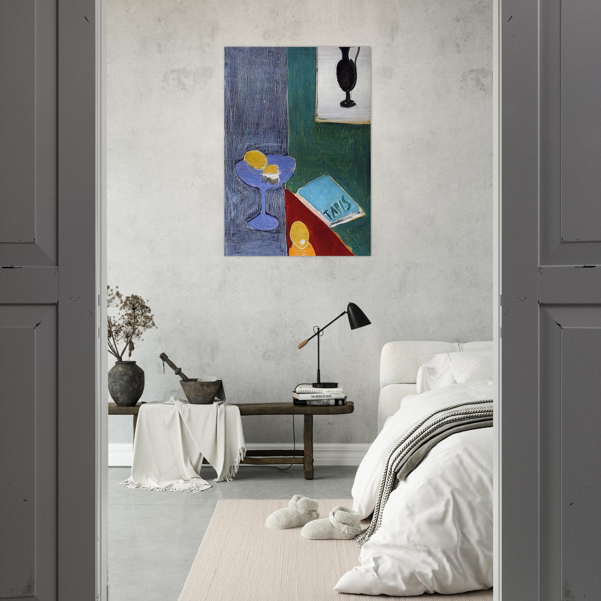 STILL LIFE 14 - Henri Matisse Brushed Aluminum Print - 70x100 cm / 28x40 inches | Henri Matisse Aluminum Print | Henri Matisse Prints