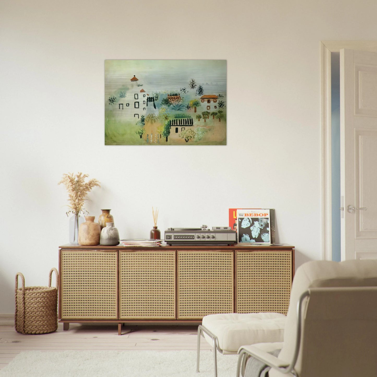 Landscape - Pablo Picasso Brushed Aluminum Print - 70x100 cm / 28x40 inches | Pablo Picasso Aluminum Print | Pablo Picasso Prints