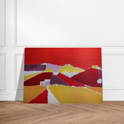 Agrigente - 1953 - Nicolas de Stael Brushed Aluminum Print - 70x100 cm / 28x40 inches | Nicolas de Stael Aluminum Print | Nicolas de Stael Prints