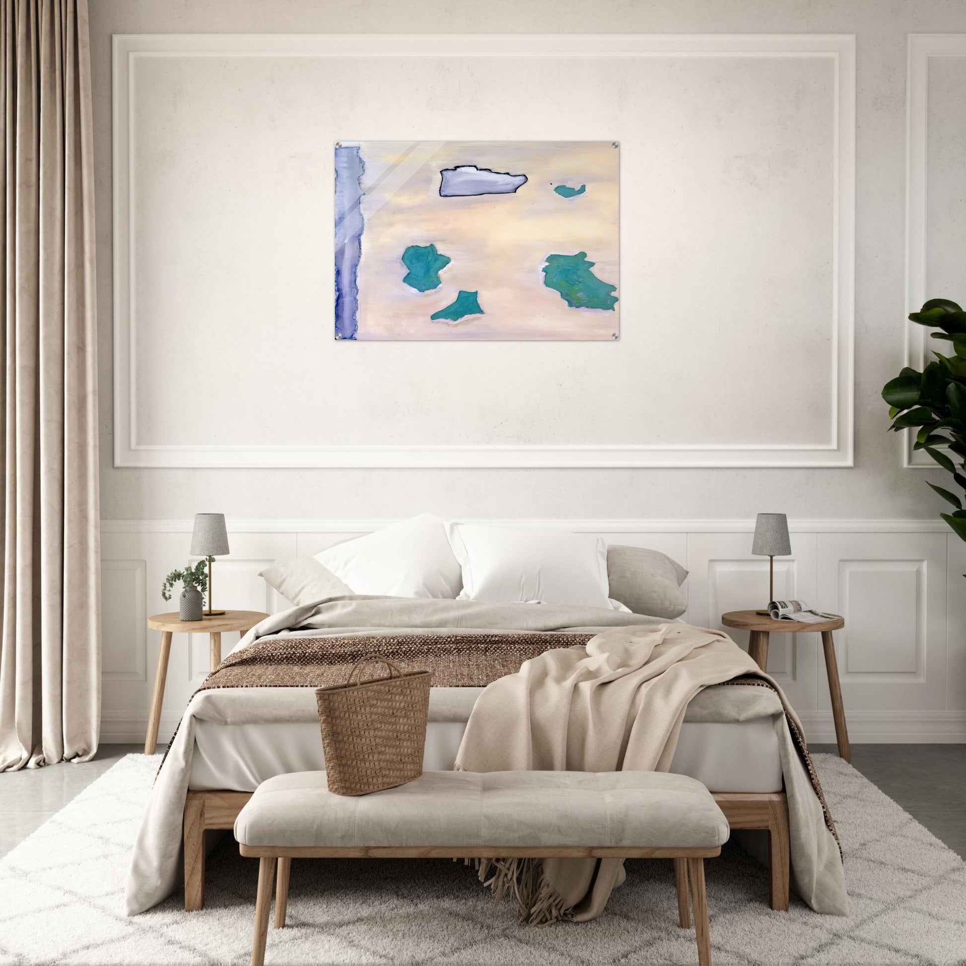 Untitled - 2006 - Raoul De Keyser Acrylic Print - 70x100 cm / 28x40″ inches