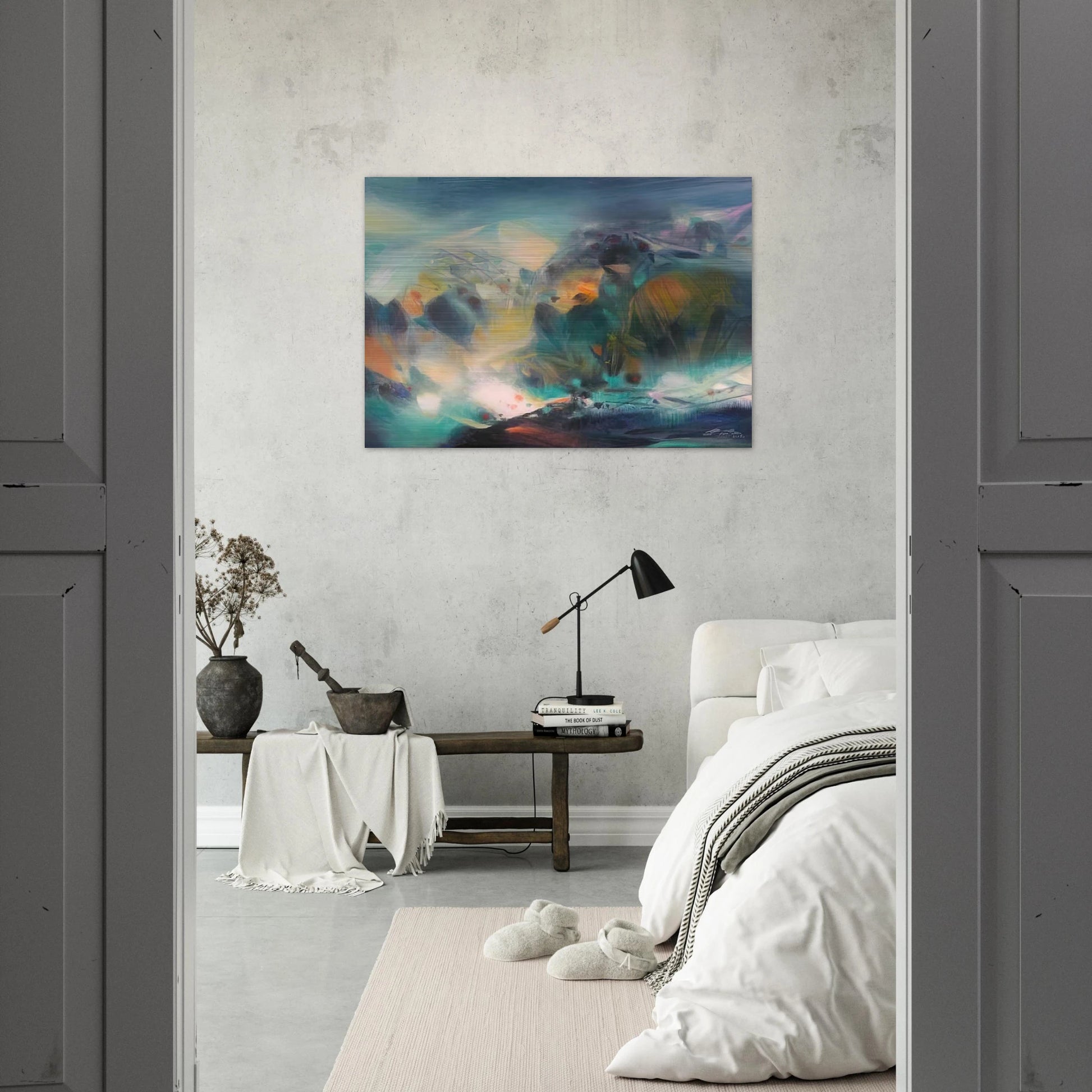 VIVANTE S R NIT DES NEIGES 2005 - Chu teh Chun Brushed Aluminum Print - 70x100 cm / 28x40 inches | Chu teh Chun Aluminum Print | Chu teh Chun Prints