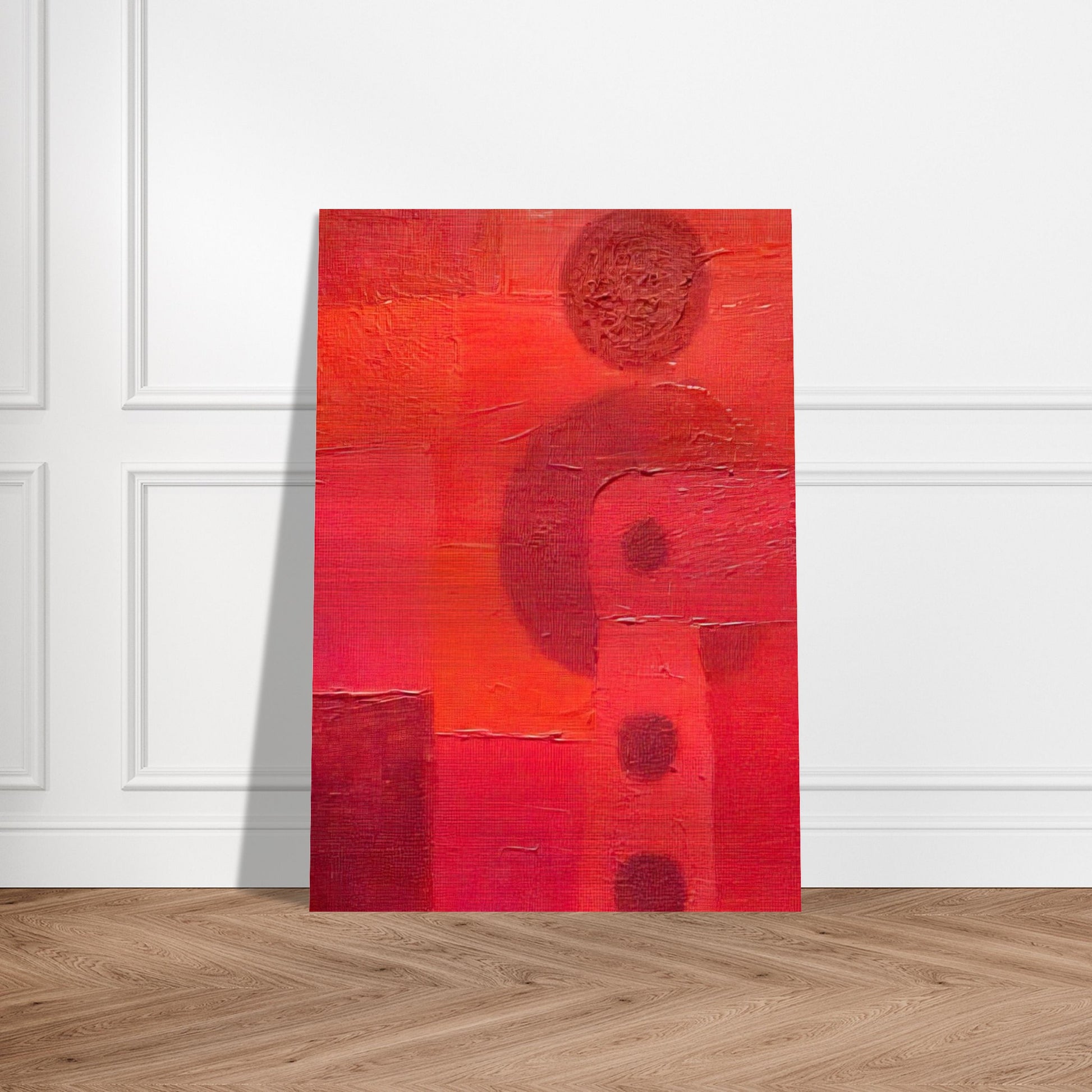 Deshabitados #101 - Pedro Coronel Brushed Aluminum Print - 70x100 cm / 28x40 inches | Pedro Coronel Aluminum Print | Pedro Coronel Prints