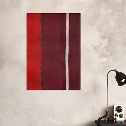 Untitled I - Barnett Newman Brushed Aluminum Print - 70x100 cm / 28x40 inches | Barnett Newman Aluminum Print | Barnett Newman Prints