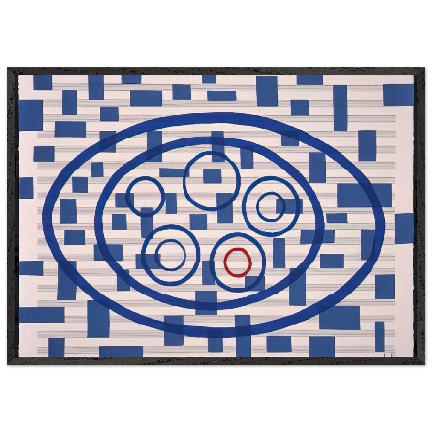 UNTITLED 2006 - Louise Bourgeois 70x100 cm / 28x40 inches Framed Art Print – Black Wooden Frame