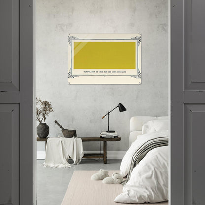 Jaundiced Cuckolds Handling Ochre - Alphonse Allais Acrylic Print - 70x100 cm / 28x40″ inches