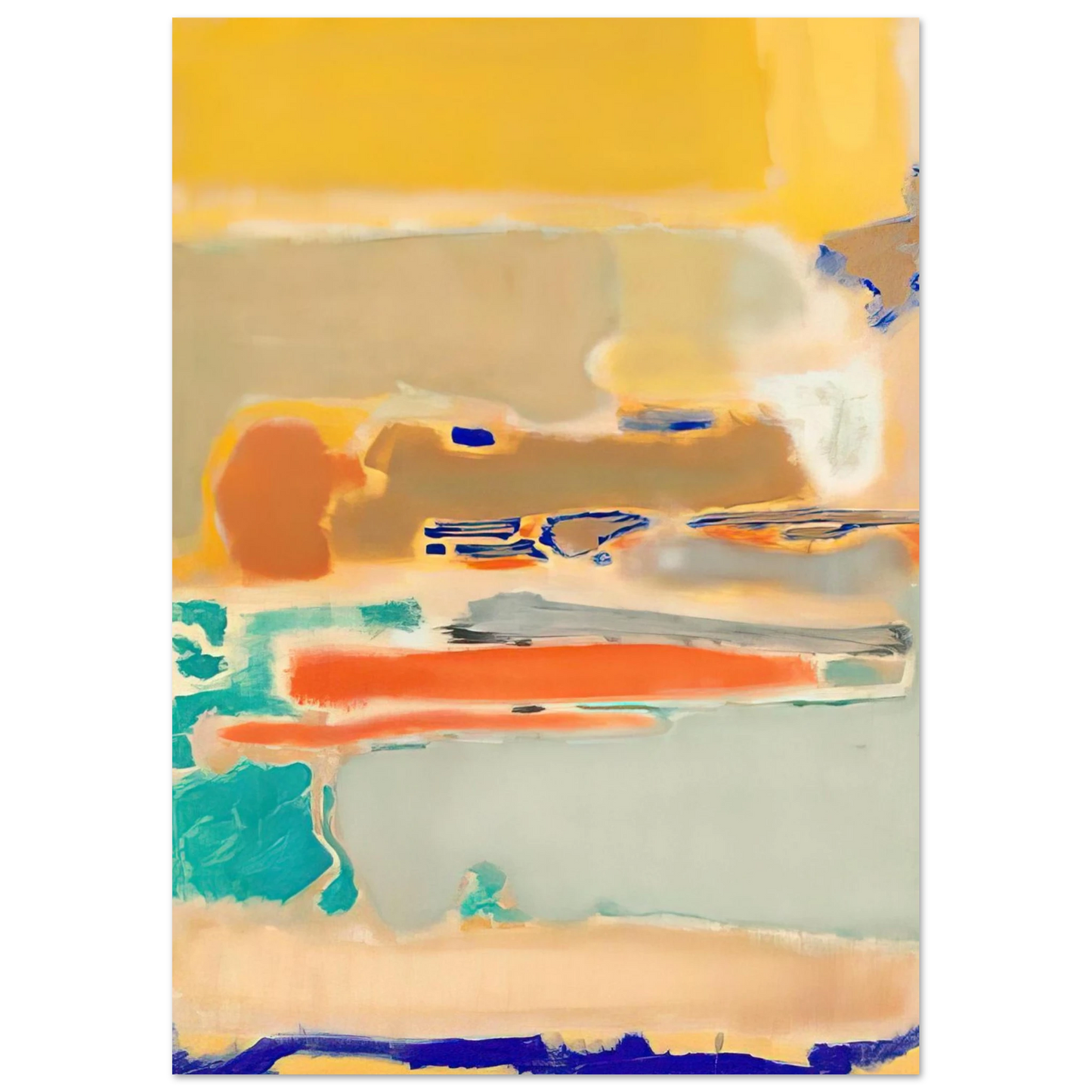 Mark Rothko - Multiform - 1948 Wall Art - 30x40 cm / 12x16 inches - Fine Art Poster-canvas - -