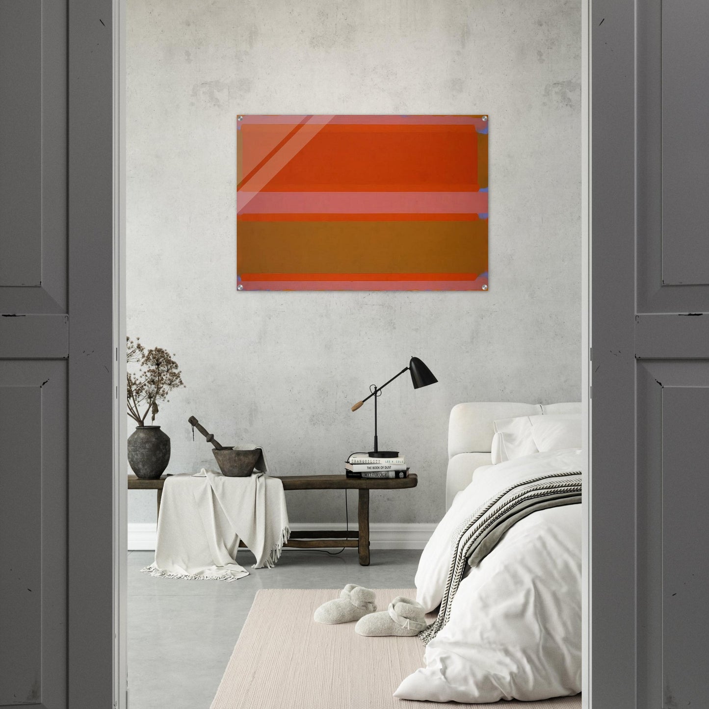 Stop Gap - 1995 - Doug Ohlson Acrylic Print - 70x100 cm / 28x40″ inches | Doug Ohlson Wall Art | Doug Ohlson Prints