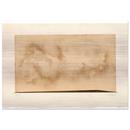 Déka 28 - 1987 - John Cage Brushed Aluminum Print - 70x100 cm / 28x40 inches | John Cage Aluminum Print | John Cage Prints
