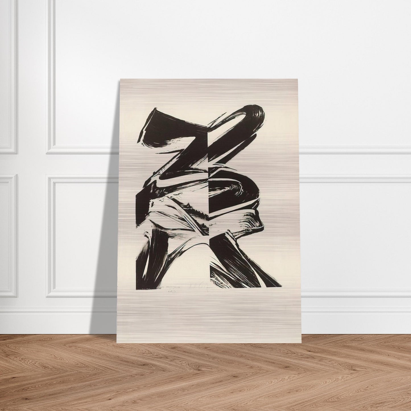 Untitled From a Laugh without Mouth - Karl Otto Gotz Brushed Aluminum Print - 70x100 cm / 28x40 inches | Karl Otto Gotz Aluminum Print | Karl Otto Gotz Prints