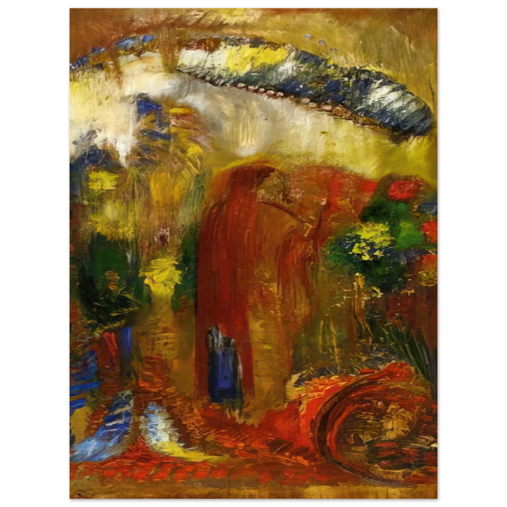 Odilon Redon - THE SERMON  75x100 cm / 30x40inches Fine Art Poster