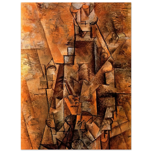 Pablo Picasso - Clarinetist - 1911  75x100 cm / 30x40inches Fine Art Poster