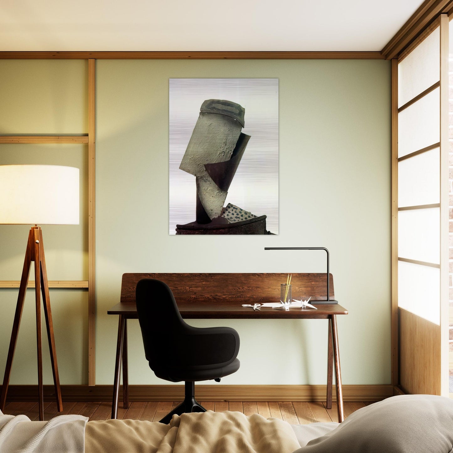 Glass - Pablo Picasso Brushed Aluminum Print - 70x100 cm / 28x40 inches | Pablo Picasso Aluminum Print | Pablo Picasso Prints