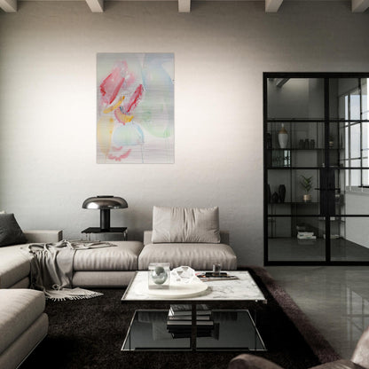 Sketch - Sam Francis Brushed Aluminum Print - 70x100 cm / 28x40 inches | Sam Francis Aluminum Print | Sam Francis Prints