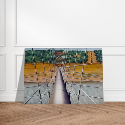 Pipeline - 1955 - Clarence Holbrook Carter Brushed Aluminum Print - 70x100 cm / 28x40 inches | Clarence Holbrook Carter Aluminum Print | Clarence Holbrook Carter Prints