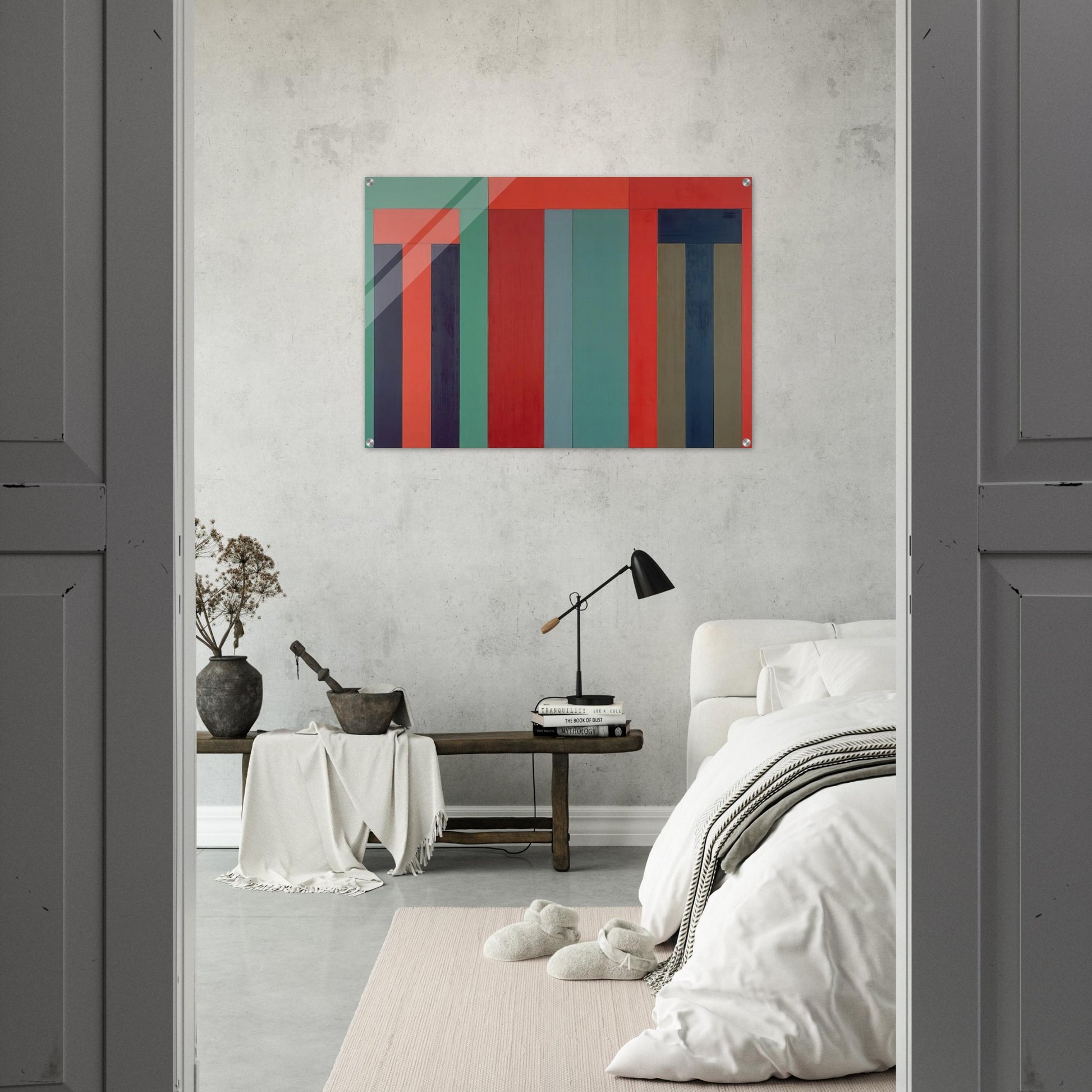 Thira - 1980 - Brice Marden Acrylic Print - 70x100 cm / 28x40″ inches
