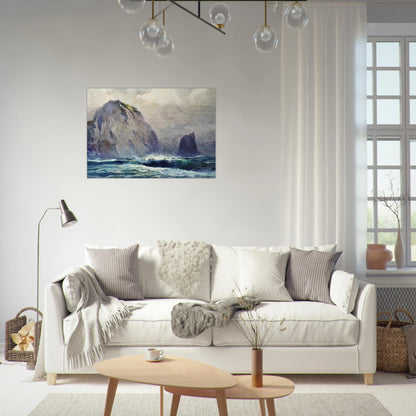 Cape St. Elias - 1928 - Sydney Laurence Brushed Aluminum Print - 70x100 cm / 28x40 inches | Sydney Laurence Aluminum Print | Sydney Laurence Prints