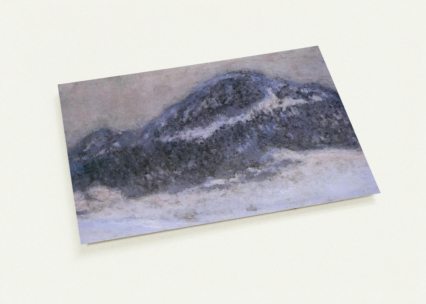 Mount Kolsaas in Misty Weather By claude monet Pack of 10 Post Cards | claude monet Post Cards | A6 (10.5 x 14.8 cm) - 4.1 x 5.8 inches